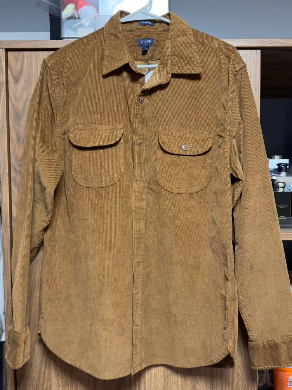 J. Crew Men's Corduroy Classic Fit Jacket - Brown
